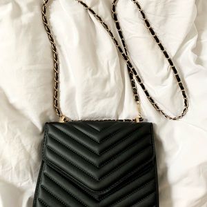 Black crossbody bag